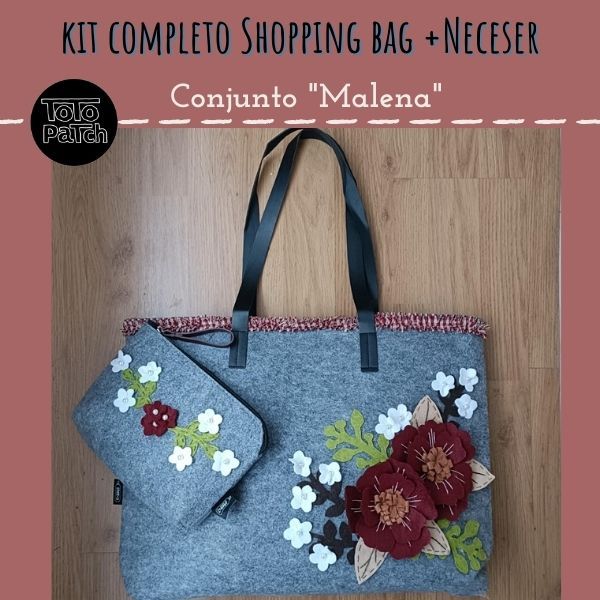 Conjunto "Malena" (Bolso + Neceser)